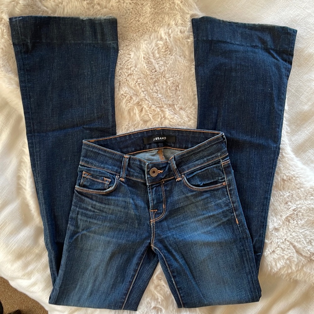 J Brand flare jeans, size 24